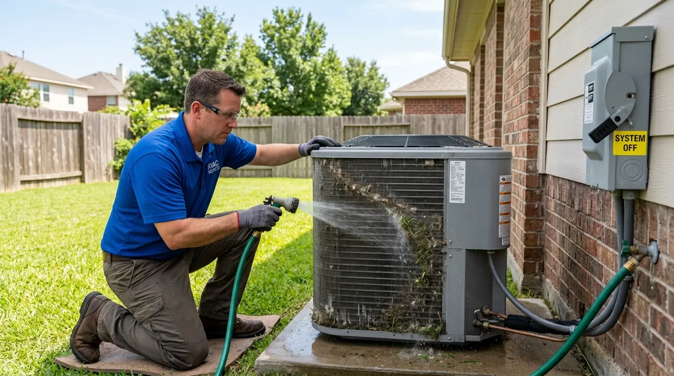 condenser-coil-rinse-diy
